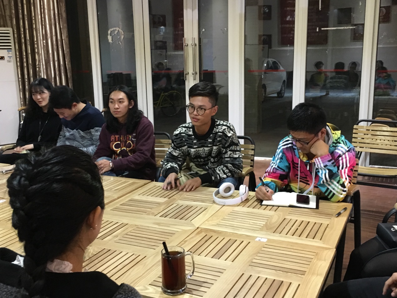 经管院谭浩同学分享其“智汇数码”的创业项目