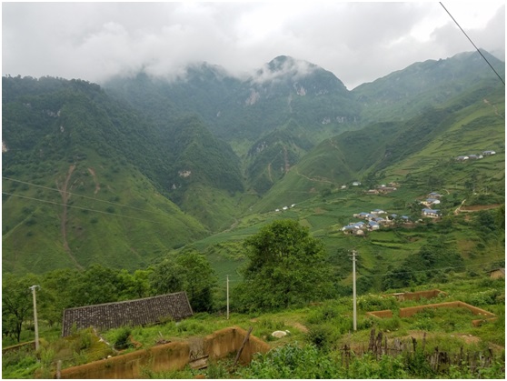 山村景色