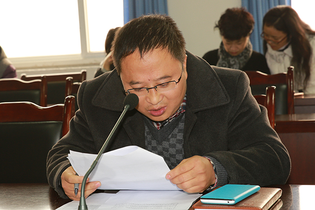 党总支书记 帅建祥 述职