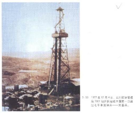 我国第一口7000米超深井——关基井