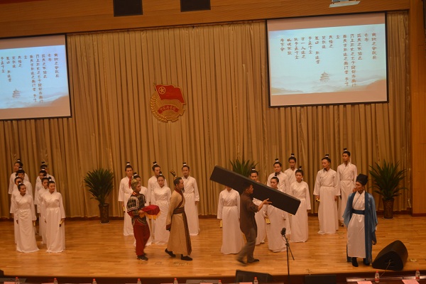 表演场景2——商鞅立木